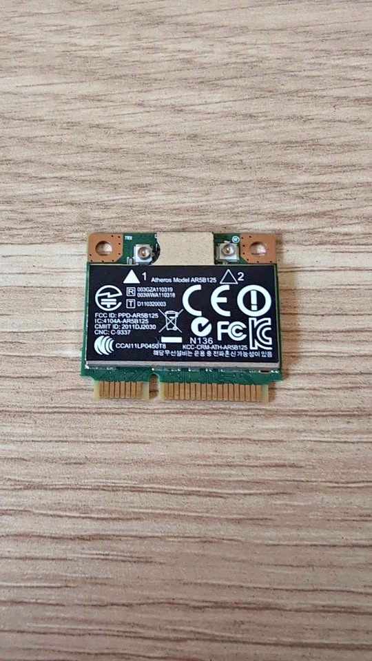Qualcomm Atheros AR5B125 Wi-Fi Mini PCIe Card