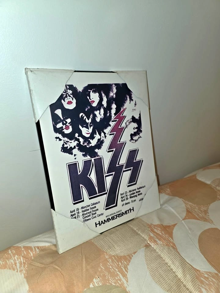 KISS Decorative Poster Display – Classic Rock Wall Art