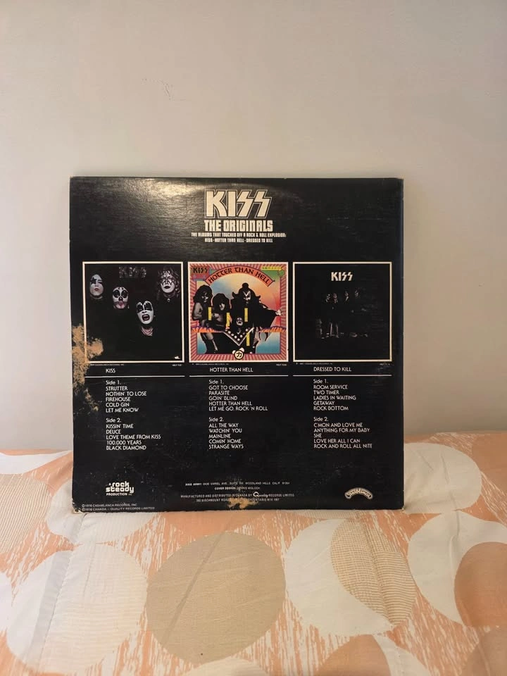 KISS Originals 3-LP Box Set with 16-Page Booklet – Vintage Colle - photo 2