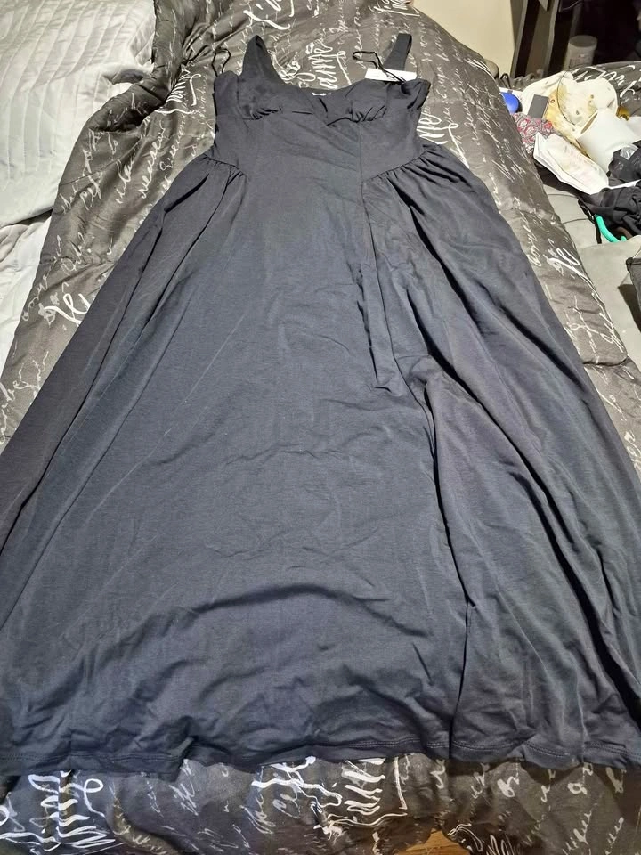 Abercrombie & Fitch Bra-Free Collection Maxi Dress, Size Large