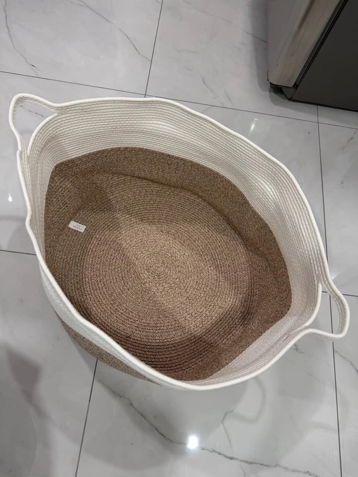 Woven storage basket - photo 2