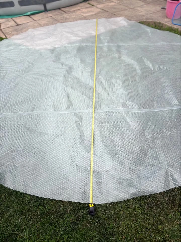 Round Solar Pool Cover 11ml thick - 12’ - photo 2