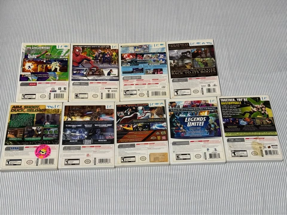 Wii Games Bundle - Super Smash Bros, Spider-Man, DBZ, 007 - photo 2