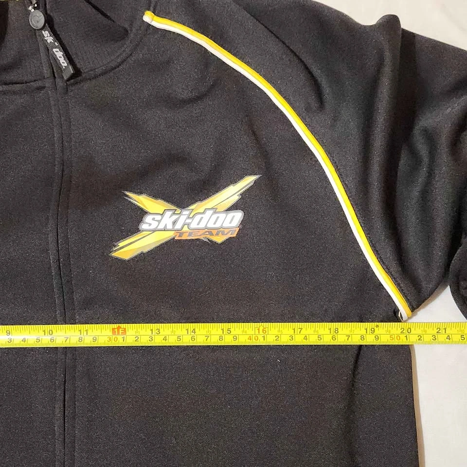 Ski-Doo Mens Zip Up Track Jacket Black Size Large - photo 3