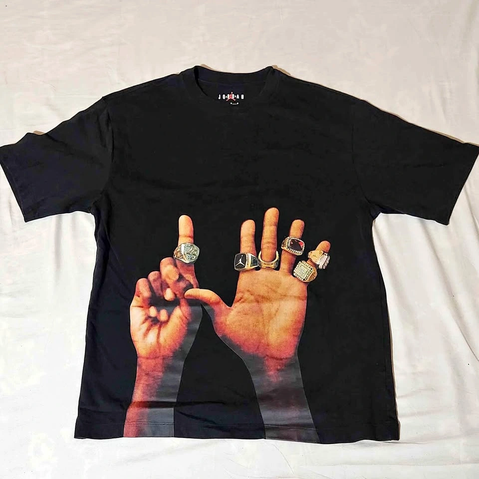 Jordan Flight MVP Six Championship Rings Graphic Nike T-Shirt