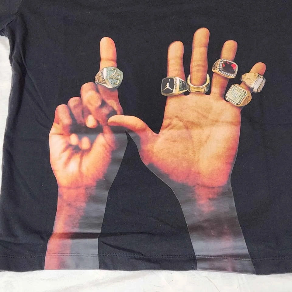 Jordan Flight MVP Six Championship Rings Graphic Nike T-Shirt - photo 2