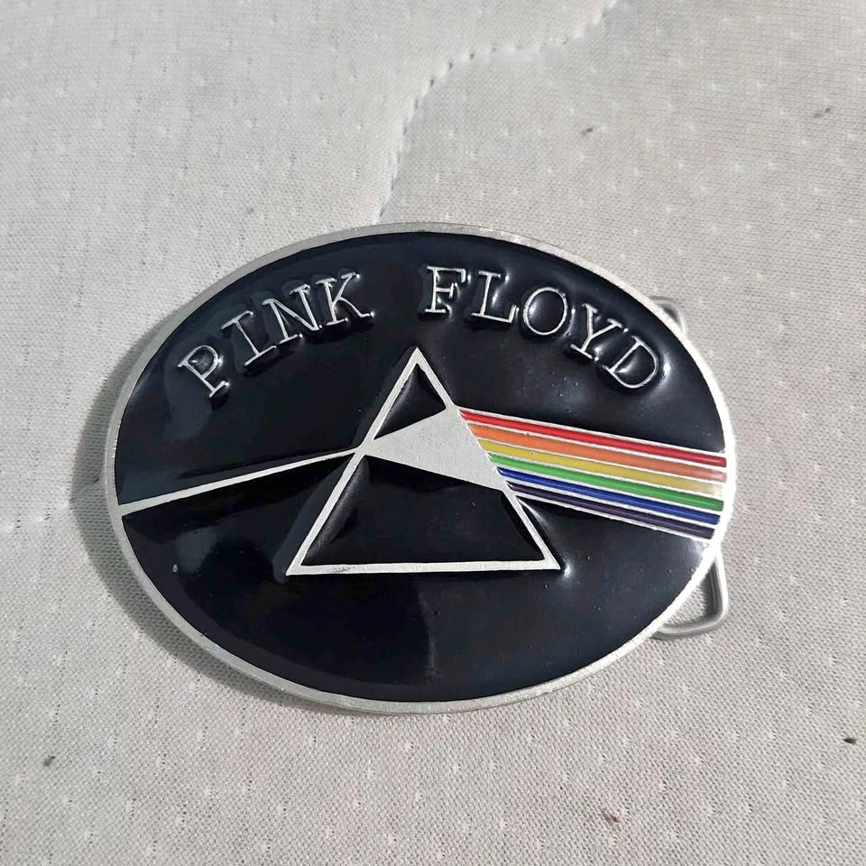 2004 Pink Floyd Dark Side Of The Moon Belt Buckle (Made in USA)