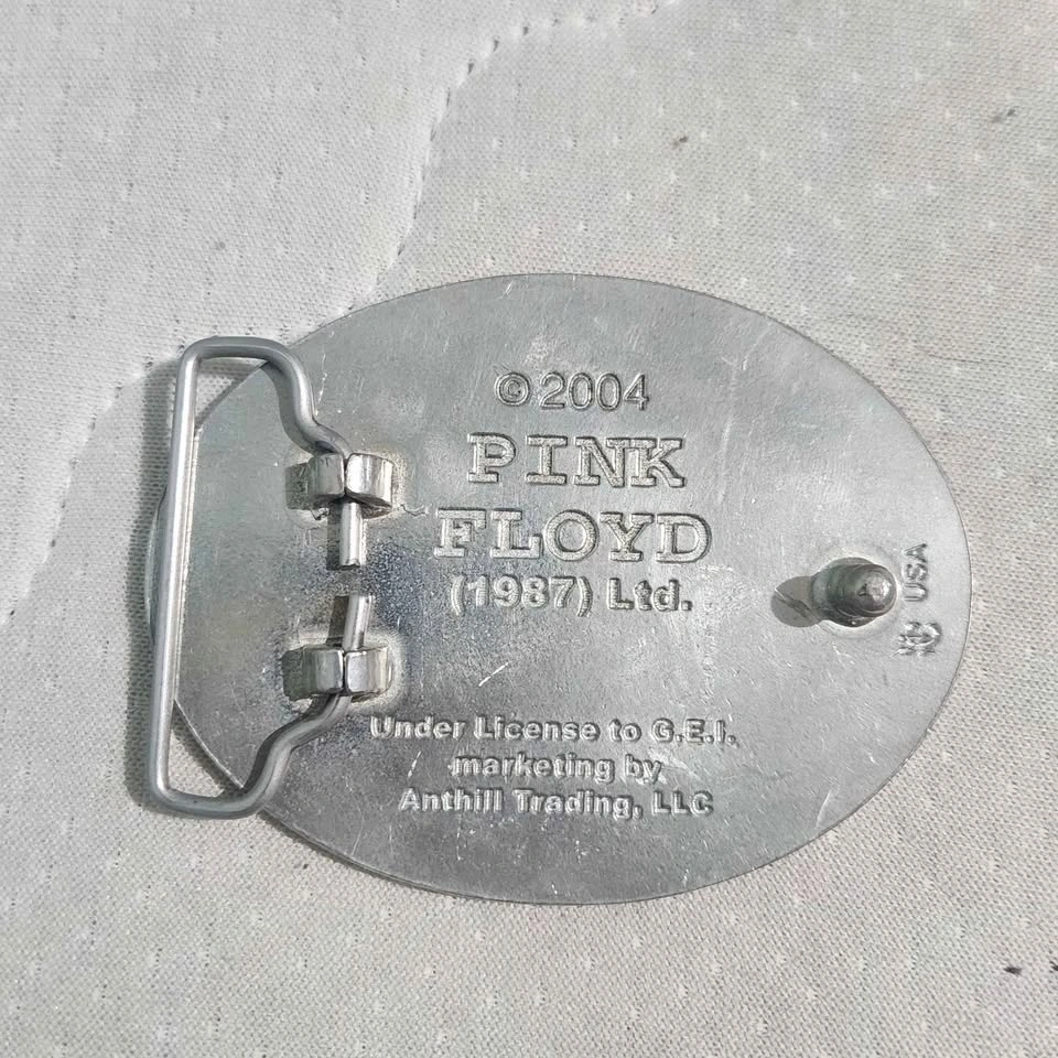 2004 Pink Floyd Dark Side Of The Moon Belt Buckle (Made in USA) - photo 2