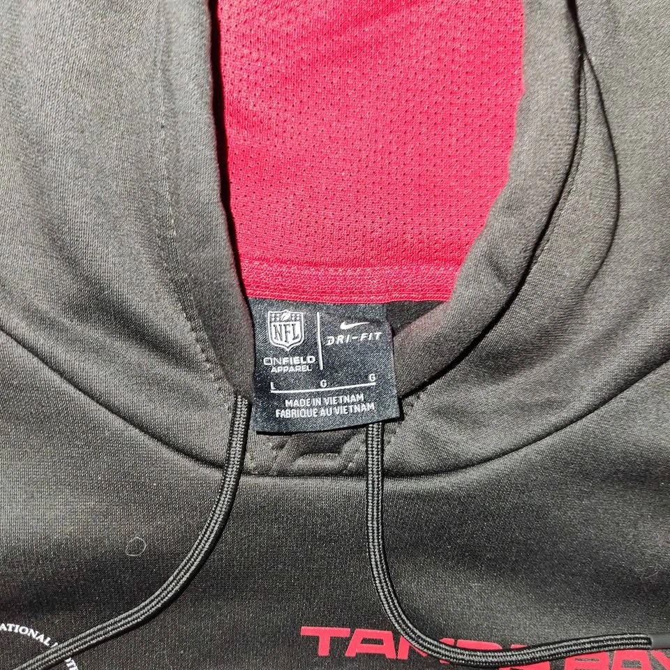 Nike NFL Tampa Bay Buccaneers Onfield Dri-FIT Hoodie - Size Larg - photo 3