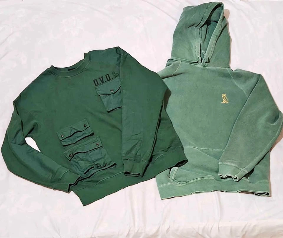 OVO Utility Cargo Crewneck (XL) & OVO Hoodie (XXL)
