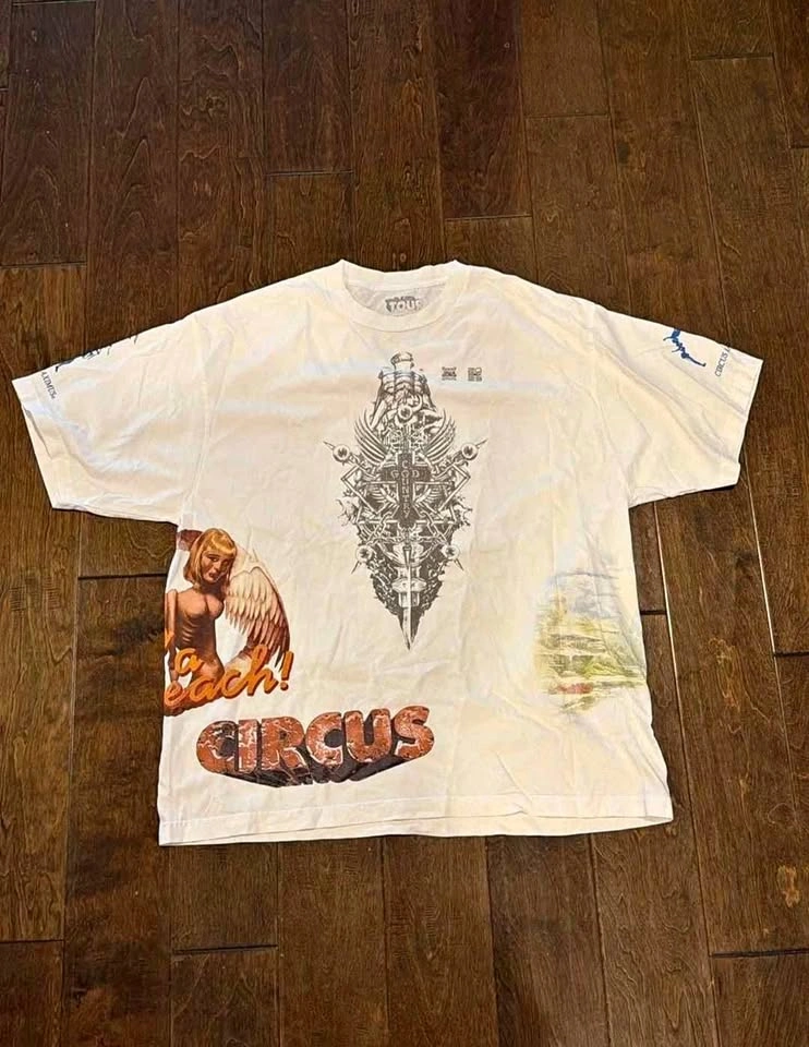 Travis Scott Utopia Circus Maximus "I Can See The Future" Tour T