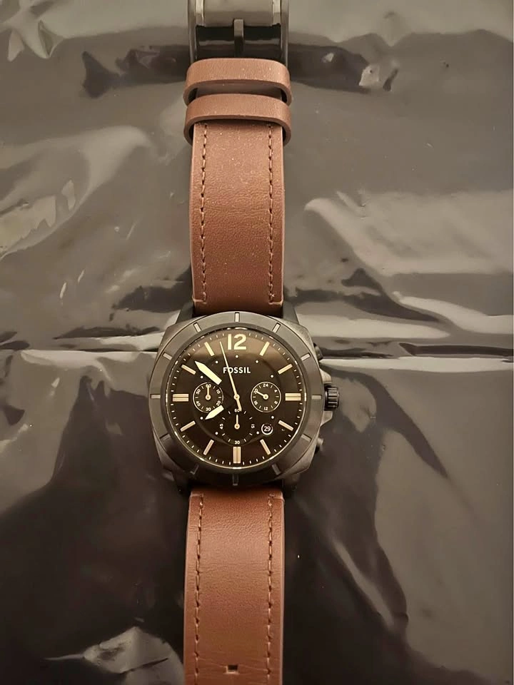 Fossil Leather Watch for Men