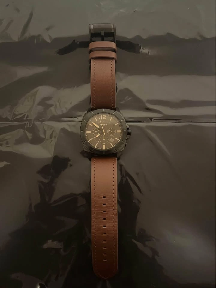 Fossil Leather Watch for Men - photo 2