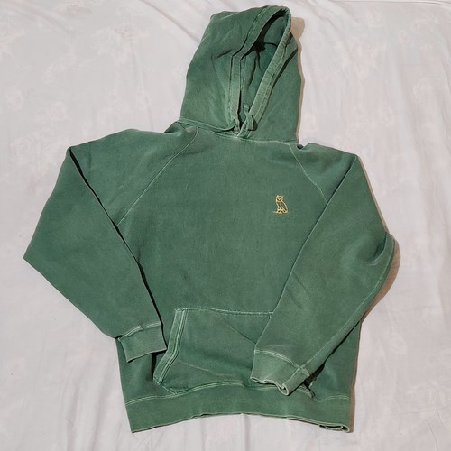 OVO October’s Very Own Owl Hoodie Mint Green Made In Canada XXL