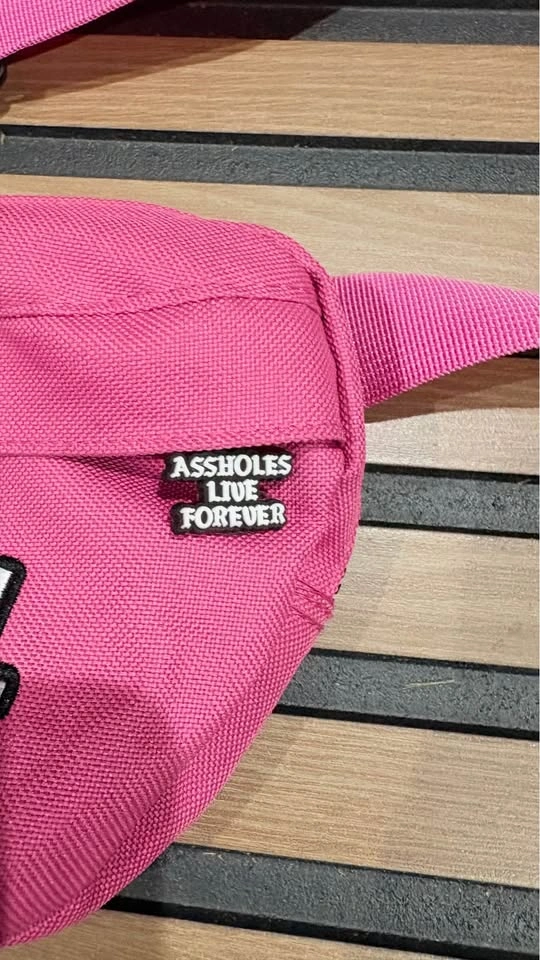 Emotional Baggage Pink Waist Bag / Fanny Pack - photo 2