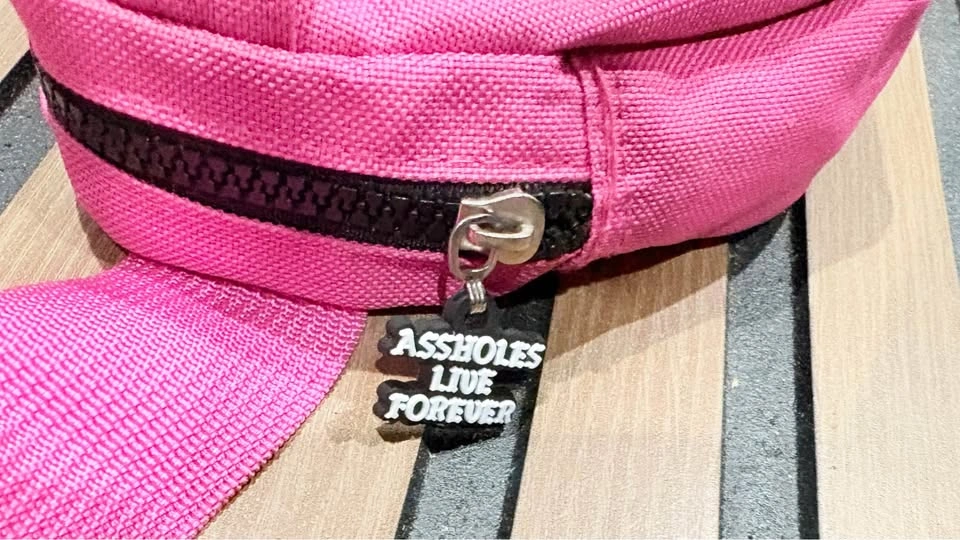 Emotional Baggage Pink Waist Bag / Fanny Pack - photo 3