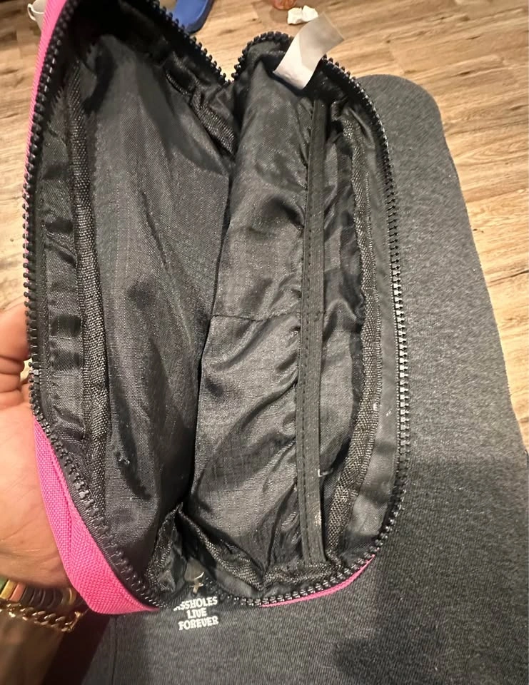 Emotional Baggage Pink Waist Bag / Fanny Pack - photo 5