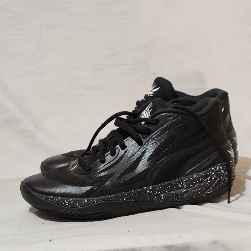 Puma MB.02 “Oreo” Black White Low Top Basketball Shoes Size 10 - photo 3