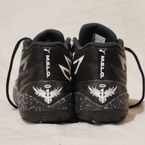 Puma MB.02 “Oreo” Black White Low Top Basketball Shoes Size 10 - photo 5