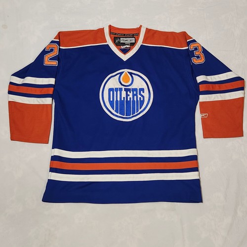 Linus Omark Edmonton Oilers Reebok CCM Authentic NHL Jersey Size