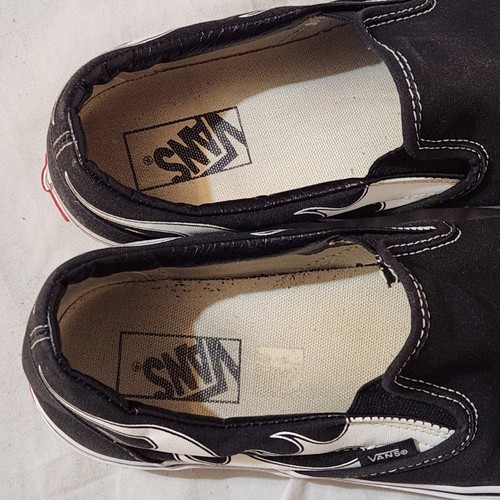 Vans Flame Classic Unisex Slip-on Shoes Men 11.5 Women 13 - photo 5