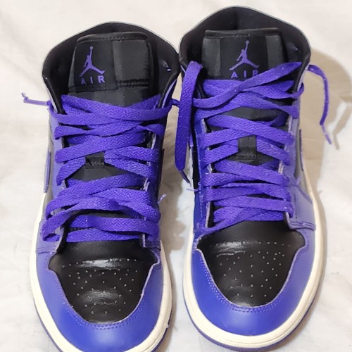 Air Jordan 1 Mid Purple Concord Women's Size 8.5 - photo 3