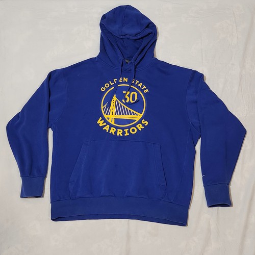 Stephen Curry Golden State Warriors Hoodie Mens Medium Blue