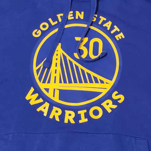 Stephen Curry Golden State Warriors Hoodie Mens Medium Blue - photo 3