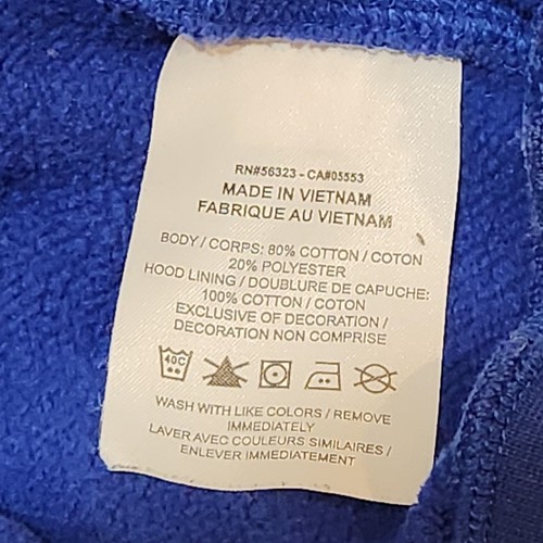 Stephen Curry Golden State Warriors Hoodie Mens Medium Blue - photo 5