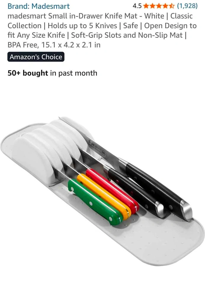 JANE EYRE Expandable Silverware Drawer Organizer and Madesmart K - photo 3
