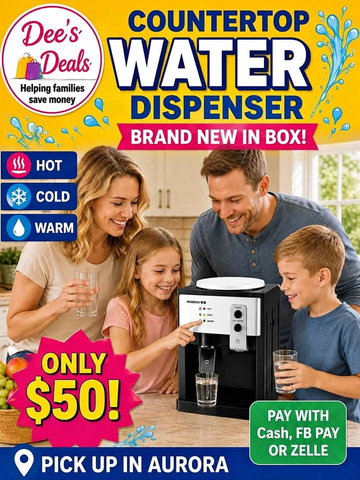 Countertop Water Dispenser BRAND NEW IN BOX ONLY $50