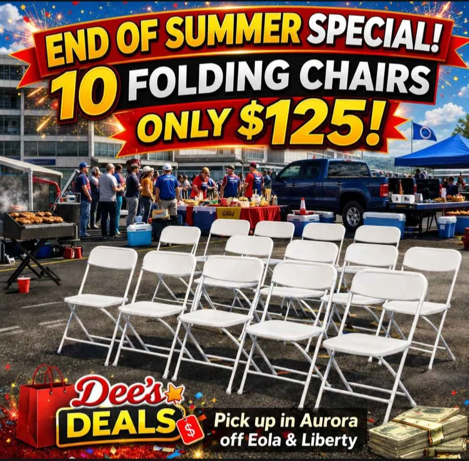 10 Pack Folding Chairs BRAND NEW IN BOX ONLY $125 - photo 3