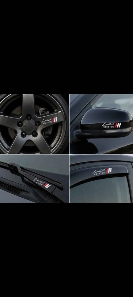 4pcs Set of Car Decorative Stickers - photo 2
