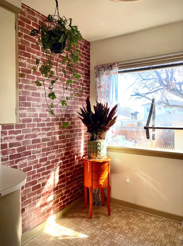 Peel & Stick Brick Wall - photo 3