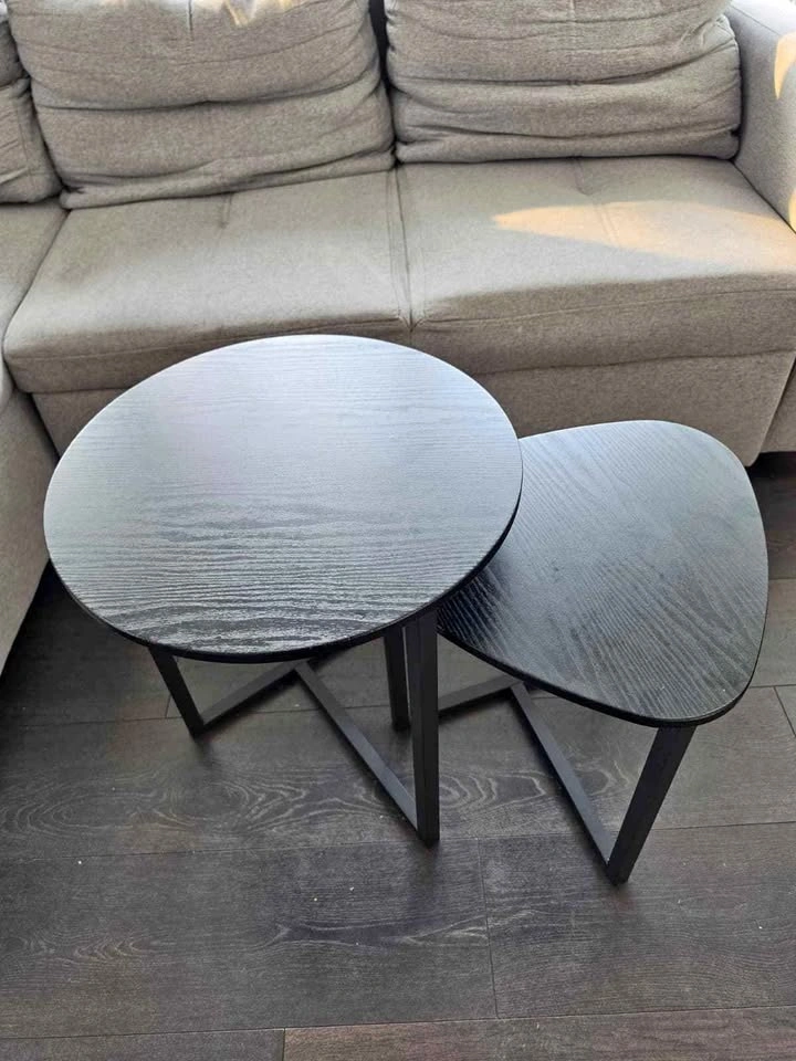 Black Coffee Table Set