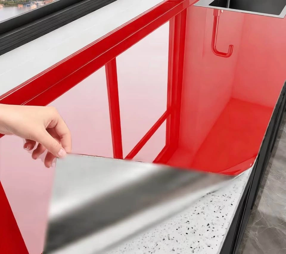 Glossy Red Peel & Stick - photo 2