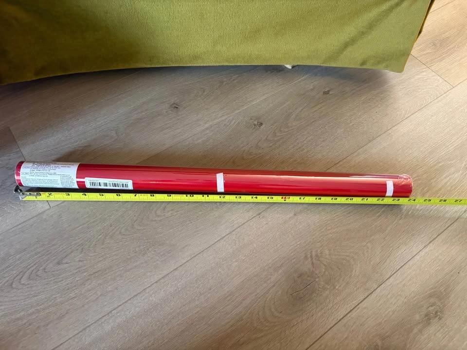Glossy Red Peel & Stick - photo 4
