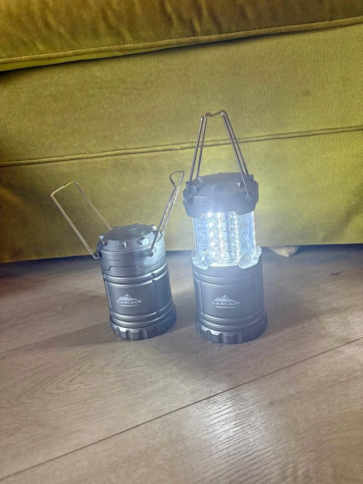 Two Flashlight Lanterns with handle