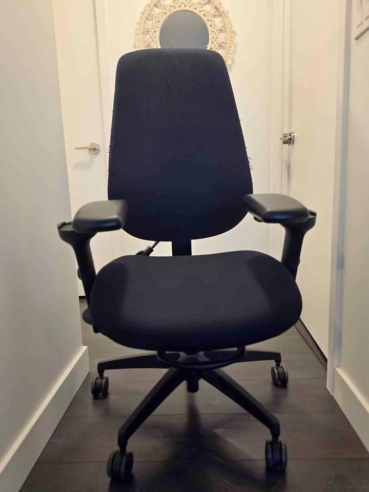 High-Back Ergonomic Office Chair with Lumbar Support