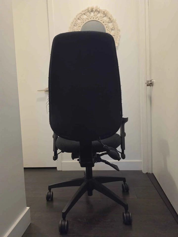 High-Back Ergonomic Office Chair with Lumbar Support - photo 2