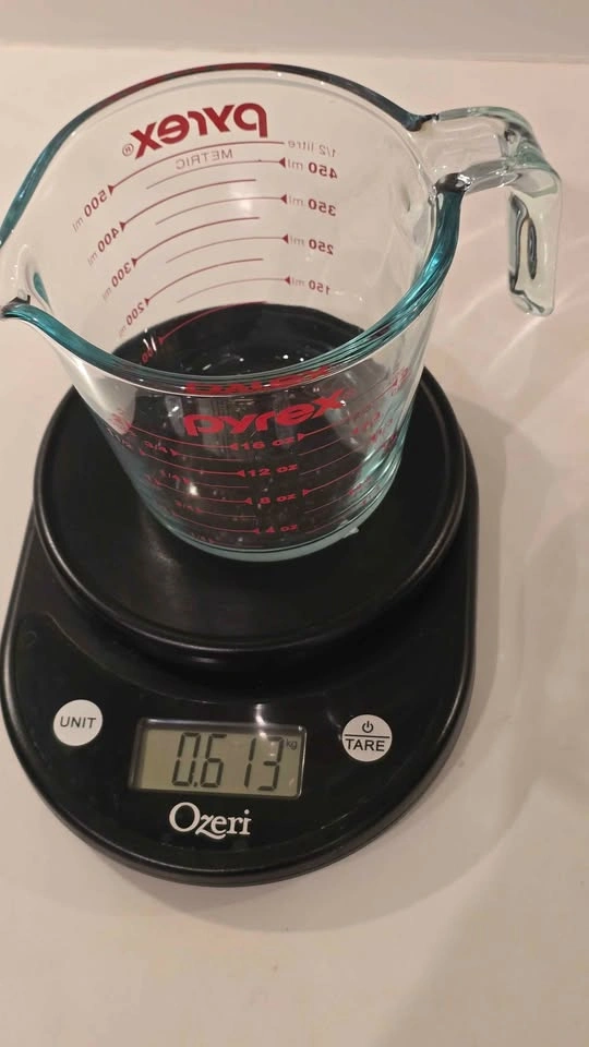 Ozeri Digital Kitchen Scale and Pyrex 2-Cup Measuring Cup - photo 2