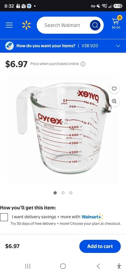 Ozeri Digital Kitchen Scale and Pyrex 2-Cup Measuring Cup - photo 5