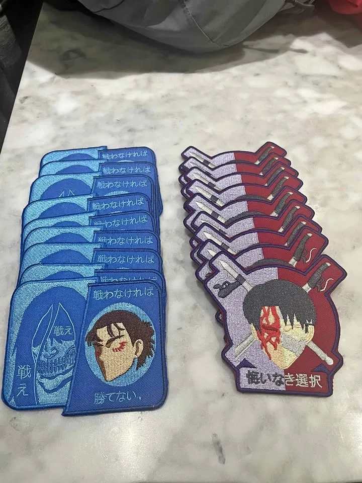 Iron-On Attack on Titan Patches