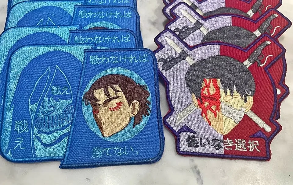 Attack on Titan Iron-On Patches