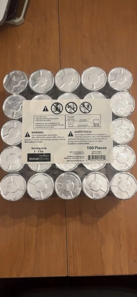 MAINSTAYS Tealights 100 pack - photo 2
