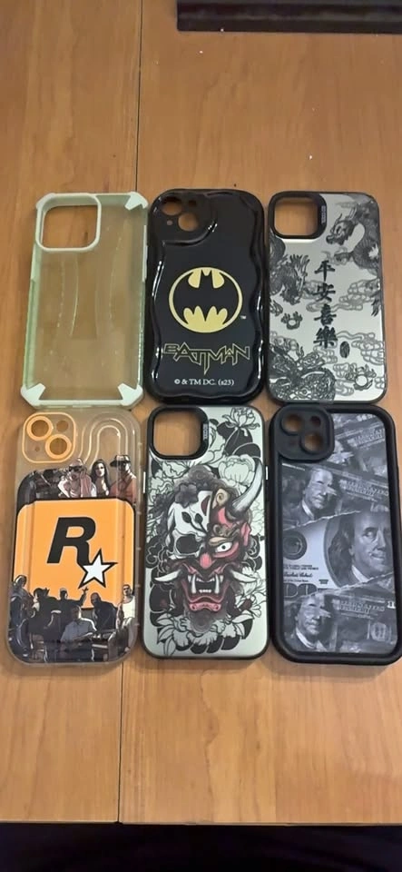 Assorted iPhone 15 plus phone Cases