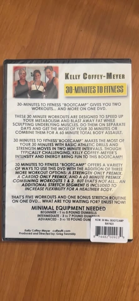 30-Minutes to Fitness Bootcamp Kelly Coffey-Meyer DVD - photo 2