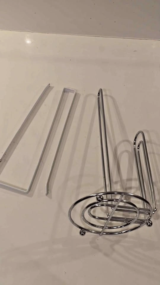 Paper Towel Holder Set - Freestanding Chrome and Under-Cabinet W