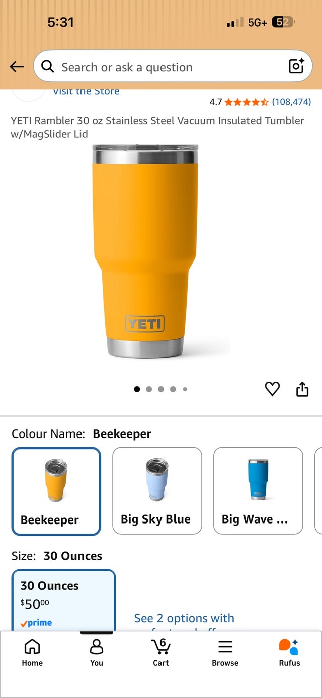 YETI Rambler 30 oz Tumbler