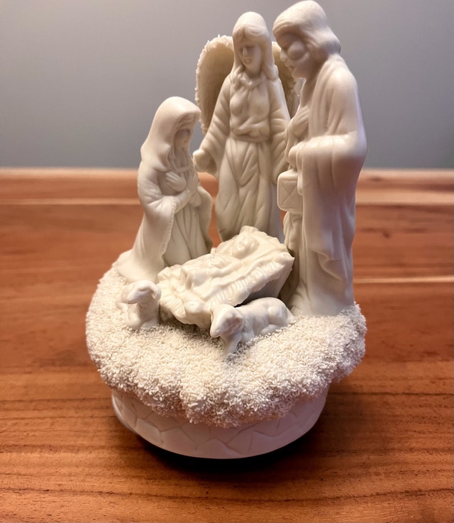 Nativity music box